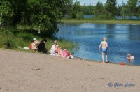 Klicka för med bilder av Bad vid sjön Boten